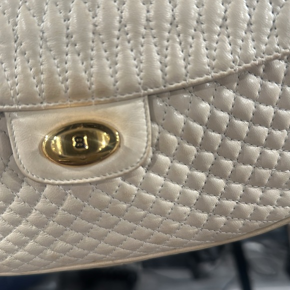 Vintage Bally Quilted Flap Leather Crossbody - Picture 6 of 15